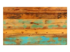 Mesa de centro | Mesa de apoio | Mesa de café 100x60x35cm madeira recuperada maciça^ Mesa De Centro