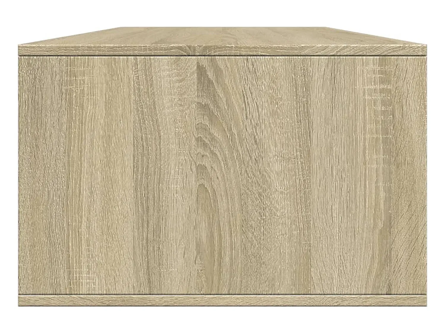 Mesa De Centro* Mesa de centro | Mesa de apoio 102x55x35 madeira processada carvalho sonoma Castanho