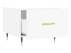 Mesa de centro | Mesa de apoio 50x50x40 cm derivados de madeira^ Mesa De Centro