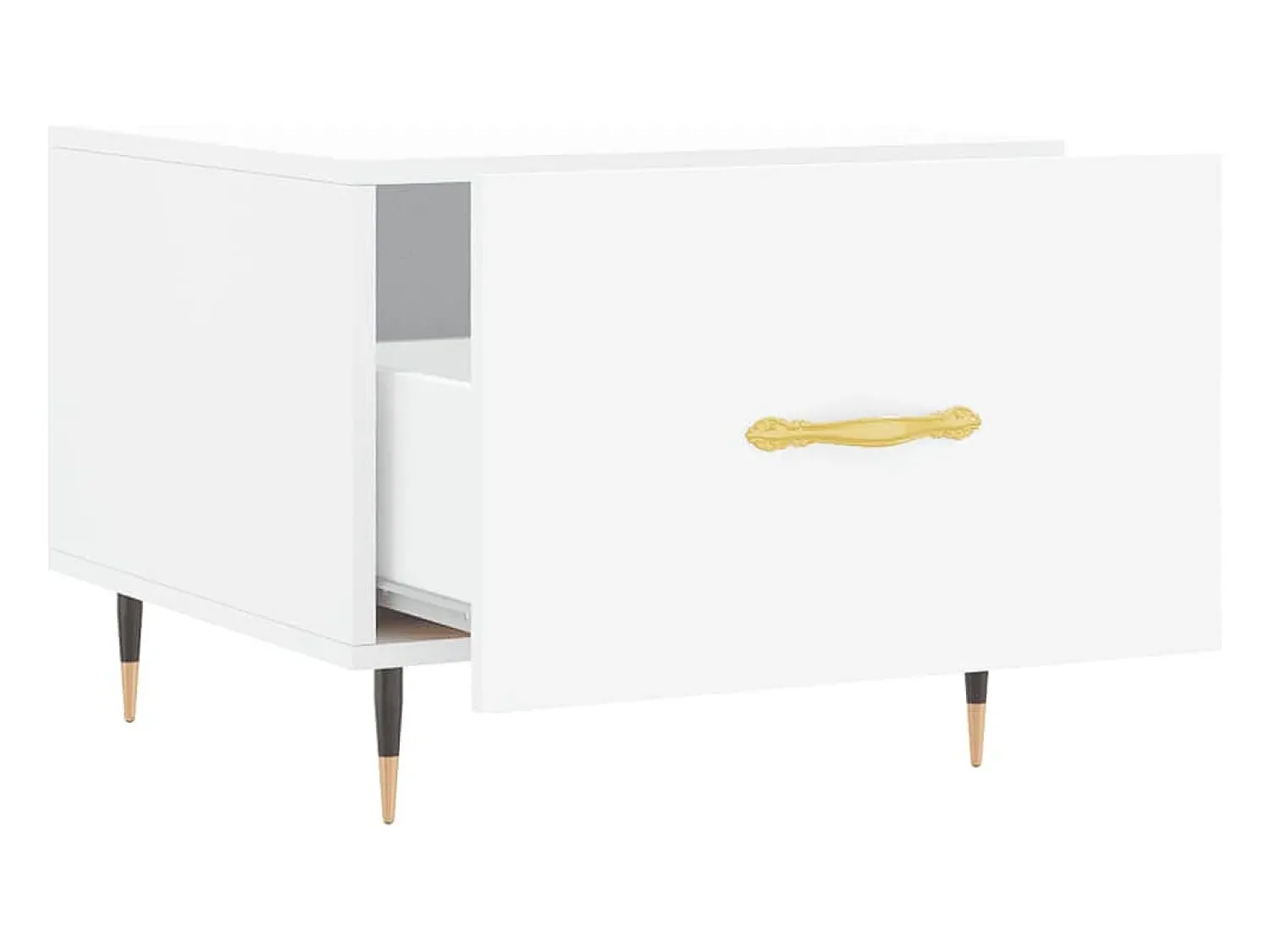 Mesa de centro | Mesa de apoio 50x50x40 cm derivados de madeira^ Mesa De Centro