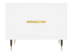 Mesa de centro | Mesa de apoio 50x50x40 cm derivados de madeira^ Mesa De Centro