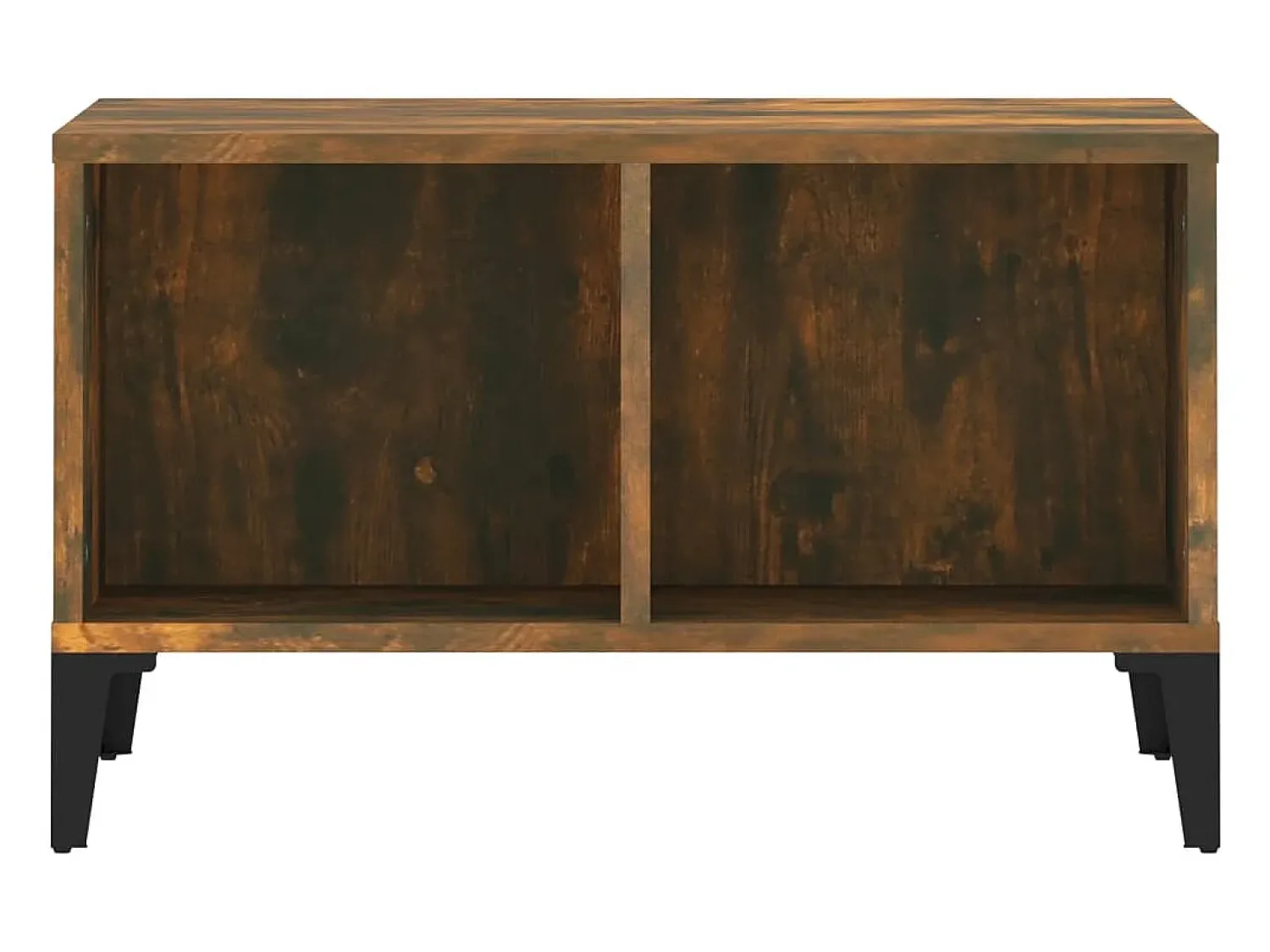 Best Mesa de centro | Mesa de apoio 60x50x36.5 cm derivados madeira carvalho fumado Castanho