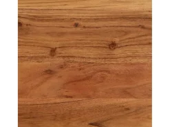 Outlet Mesa de centro | Mesa de apoio | Mesa de café 110x55x40 cm madeira de acácia maciça Castanho