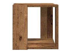 Mesa De Centro* Mesa de centro | Mesa de apoio Madeira antiga 32x32x30 cm Castanho