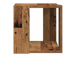 Mesa De Centro* Mesa de centro | Mesa de apoio Madeira antiga 32x32x30 cm Castanho