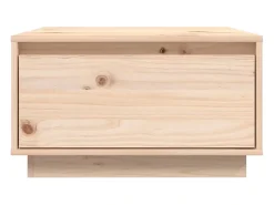 Mesa De Centro| Mesa de centro | Mesa de apoio | Mesa de café 55x56x32 cm pinho maciço Castanho