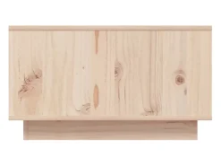Mesa De Centro| Mesa de centro | Mesa de apoio | Mesa de café 55x56x32 cm pinho maciço Castanho