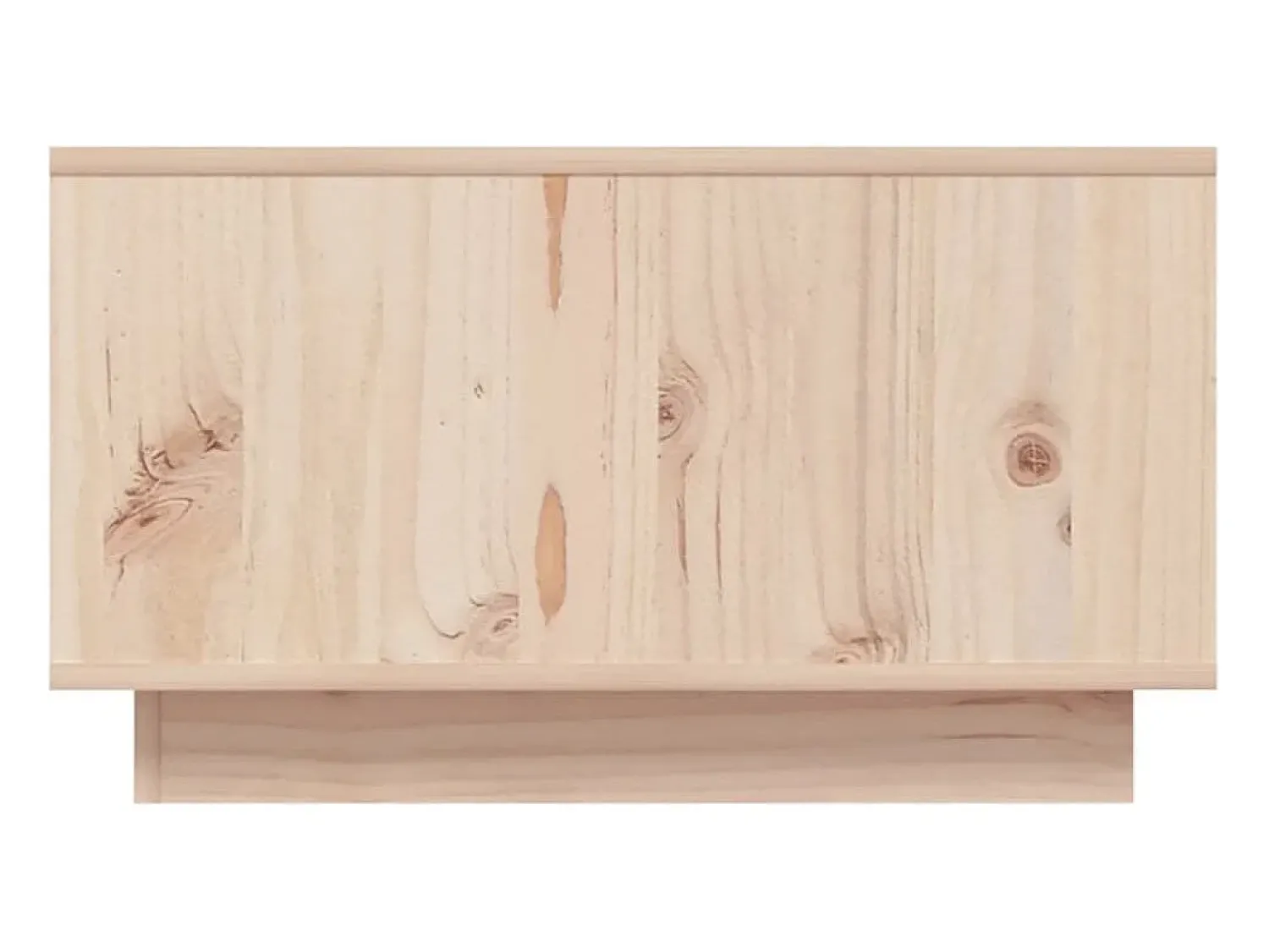 Mesa De Centro| Mesa de centro | Mesa de apoio | Mesa de café 55x56x32 cm pinho maciço Castanho