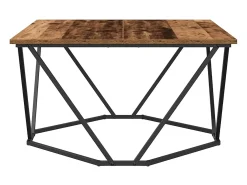 Mesa De Centro| Mesa de centro | Mesa de apoio Madeira antiga 80x80x45 cm Castanho