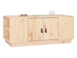 Mesa de centro | Mesa de apoio | Mesa de café 100x50x41 cm pinho maciço^ Mesa De Centro