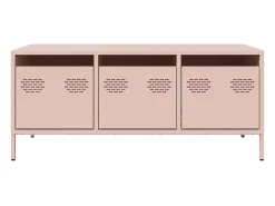 Discount Mesa de centro | Mesa de apoio 101.5x50x43.5 cm aço laminado a frio Rosa