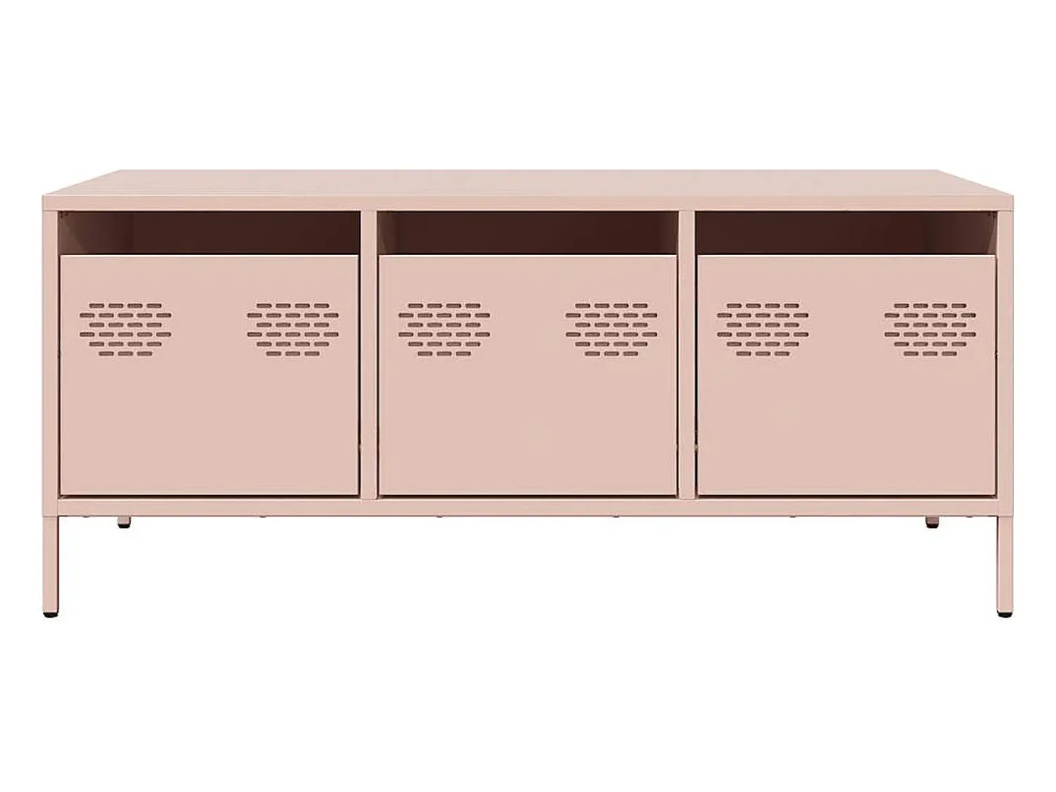 Discount Mesa de centro | Mesa de apoio 101.5x50x43.5 cm aço laminado a frio Rosa