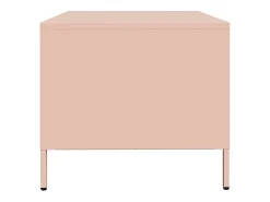 Discount Mesa de centro | Mesa de apoio 101.5x50x43.5 cm aço laminado a frio Rosa