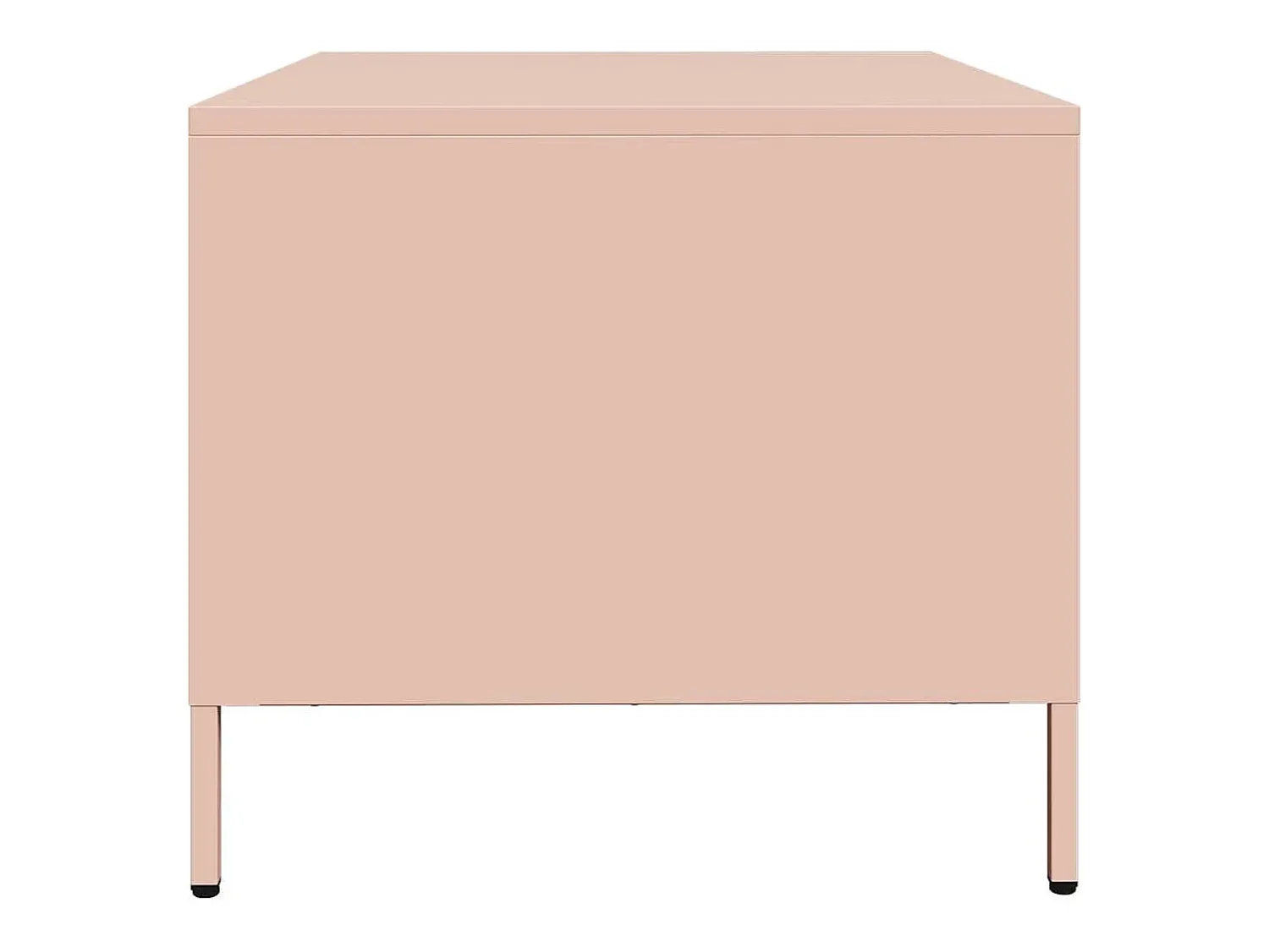 Discount Mesa de centro | Mesa de apoio 101.5x50x43.5 cm aço laminado a frio Rosa