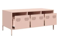 Discount Mesa de centro | Mesa de apoio 101.5x50x43.5 cm aço laminado a frio Rosa
