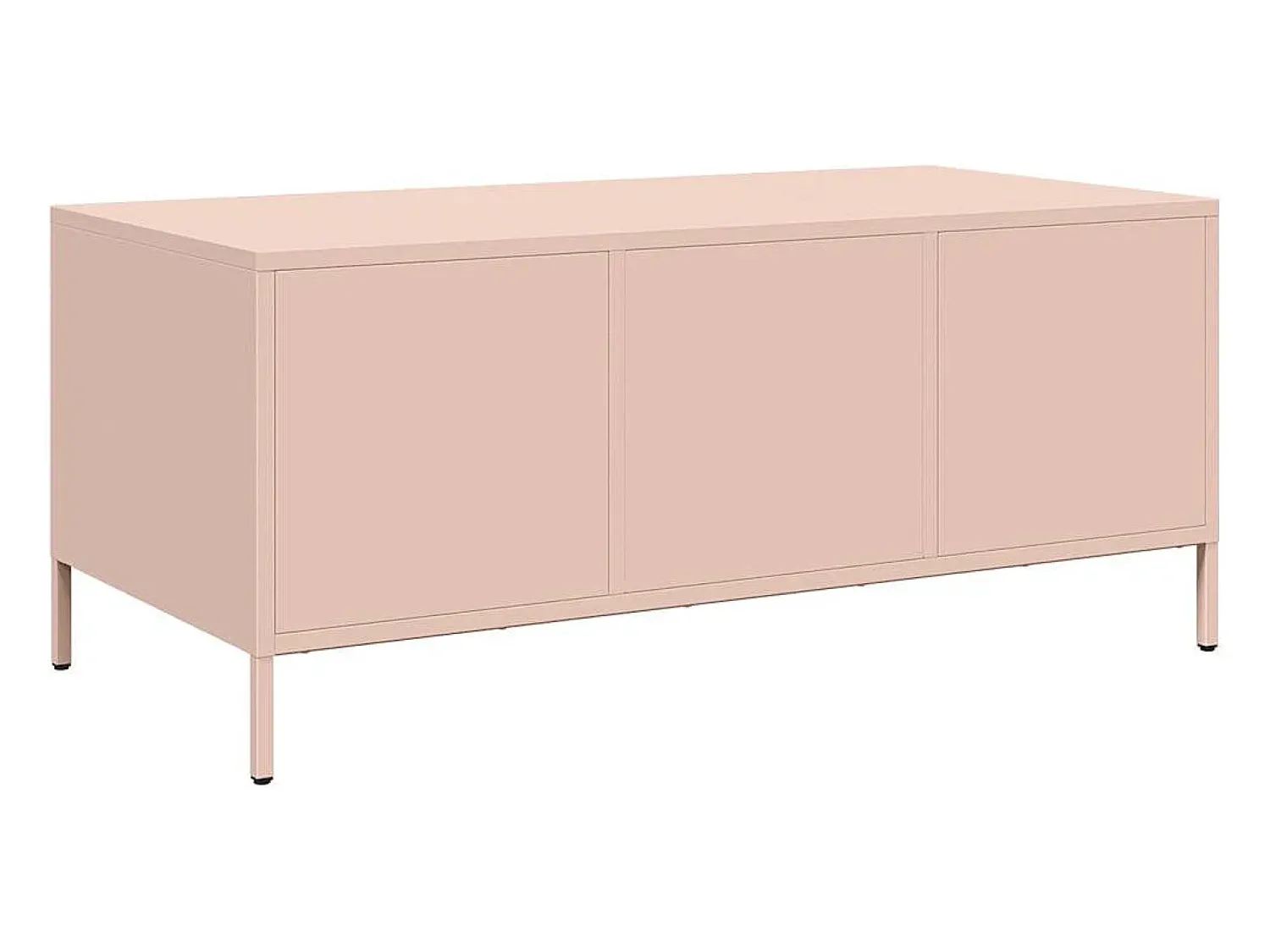 Discount Mesa de centro | Mesa de apoio 101.5x50x43.5 cm aço laminado a frio Rosa