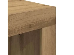 Mesa De Centro* Mesa de centro | Mesa de apoio carvalho artisiano Madeira processada Castanho