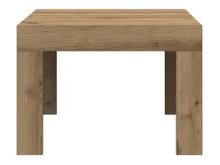 Mesa De Centro* Mesa de centro | Mesa de apoio carvalho artisiano Madeira processada Castanho
