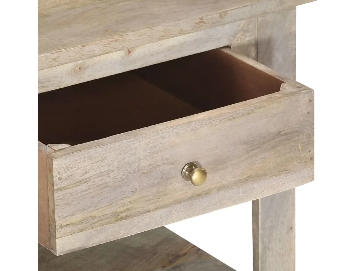 Mesa de centro | Mesa de apoio | Mesa de café 82x52x47 cm madeira de mangueira maciça^ Mesa De Centro