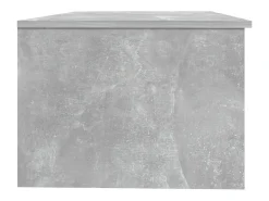 Online Mesa de centro | Mesa de apoio 102x50x36 madeira processada cinza cimento Cinzento