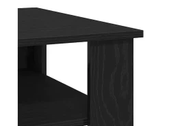 Mesa De Centro| Mesa de centro | Mesa de apoio Carvalho 60x60x42 cm Preto