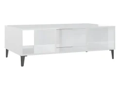 Mesa de centro | Mesa de apoio derivados de madeira brilhante^ Mesa De Centro