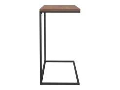 Discount Mesa de centro | Mesa de apoio 55x35x66 cm derivados de madeira Preto