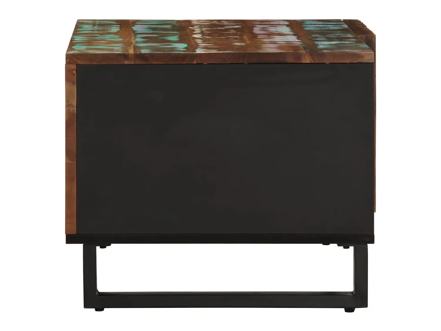 Mesa De Centro| Mesa de centro | Mesa de apoio | Mesa de café 80x51x40 cm madeira de acácia maciça Multicor