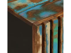 Mesa De Centro| Mesa de centro | Mesa de apoio | Mesa de café 80x51x40 cm madeira de acácia maciça Multicor