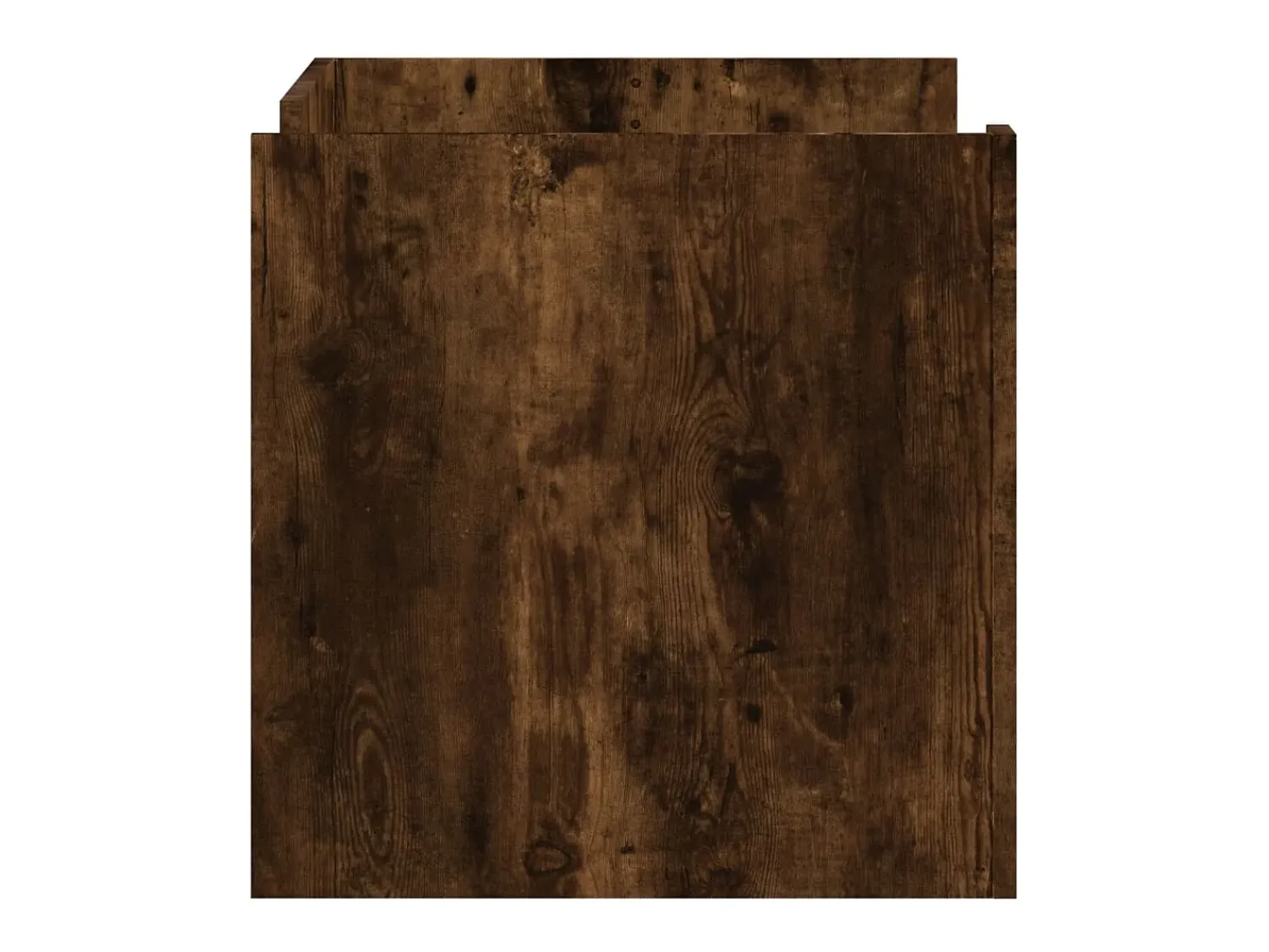 Mesa De Centro| Mesa de centro | Mesa de apoio 80x50x50 cm derivados de madeira carvalho fumado Castanho