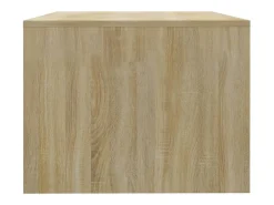 Mesa de centro | Mesa de apoio 102x55x42 cm madeira processada carvalho sonoma^ Mesa De Centro