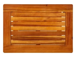 Mesa De Centro* Mesa de centro | Mesa de apoio | Mesa de café 50x35x45 cm madeira de acácia maciça Castanho