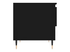 Mesa De Centro* Mesa de centro | Mesa de apoio | Mesa de café 50x46x50 derivados de madeira Preto