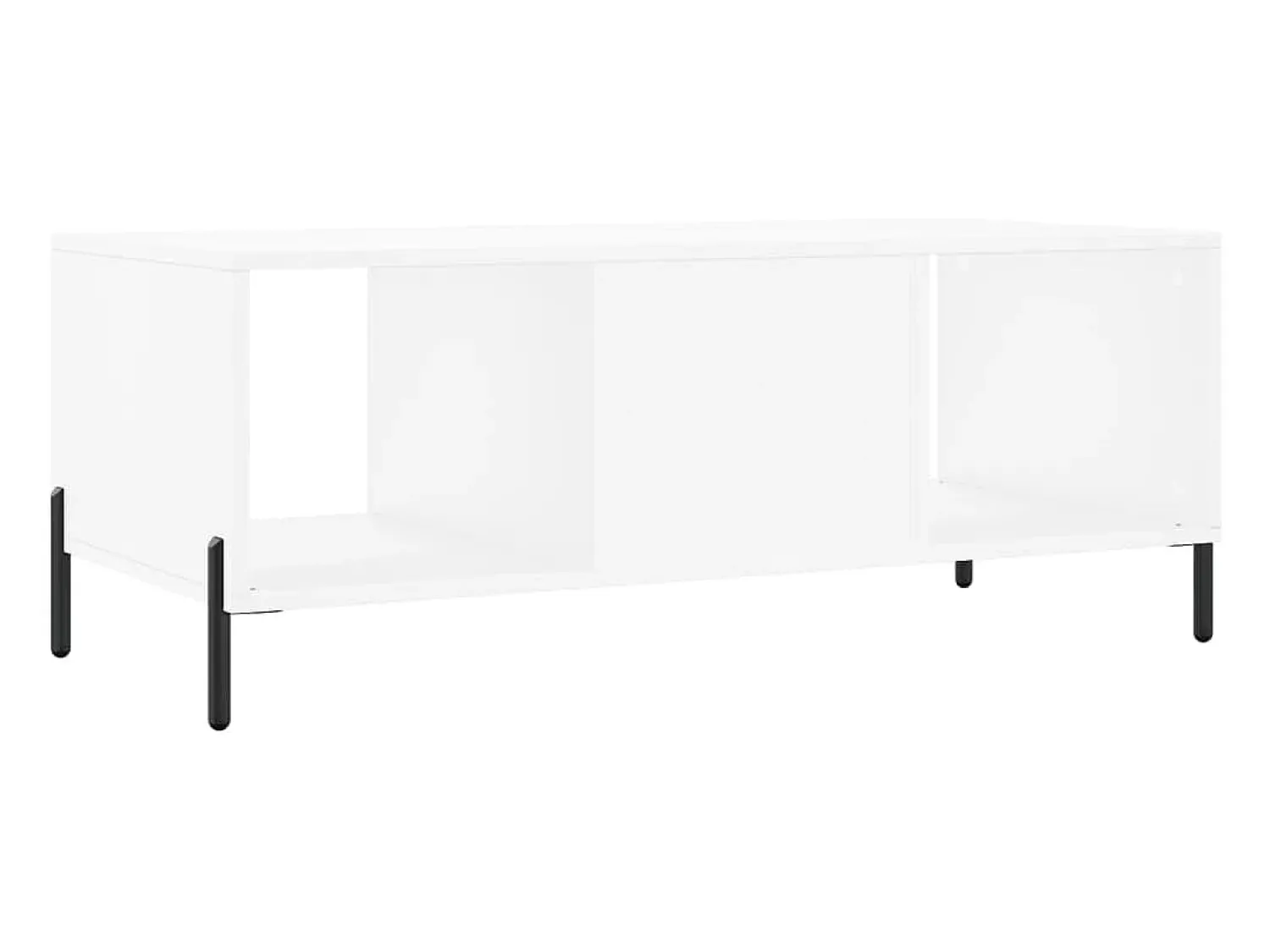 Best Mesa de centro | Mesa de apoio 102x50x40 cm madeira processada Branco