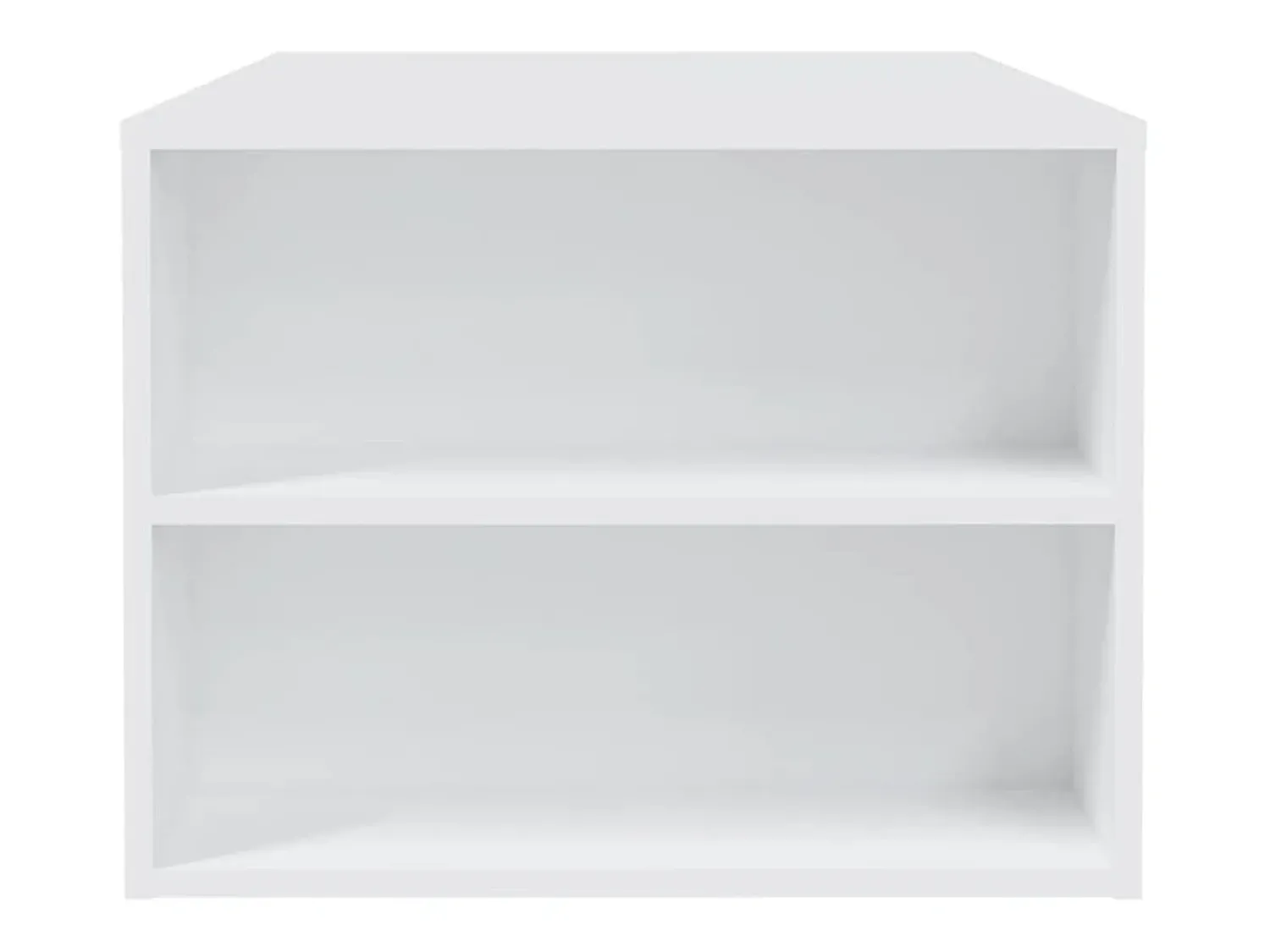 Mesa De Centro* Mesa de centro | Mesa de apoio 102x55x42 cm derivados de madeira Branco
