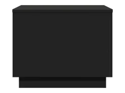 Mesa de centro | Mesa de apoio com luzes LED 50x50x40 cm^ Mesa De Centro