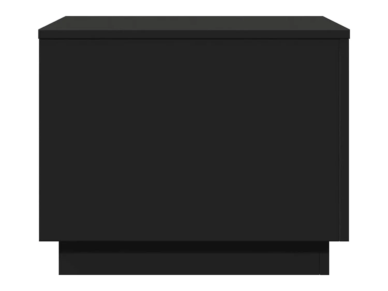 Mesa de centro | Mesa de apoio com luzes LED 50x50x40 cm^ Mesa De Centro