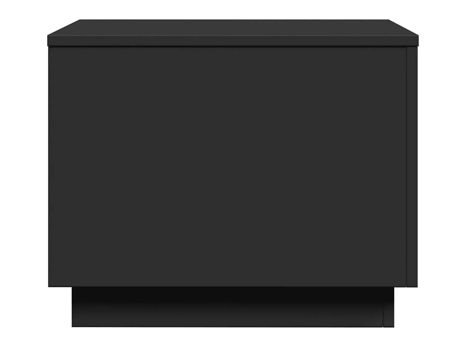 Mesa de centro | Mesa de apoio com luzes LED 50x50x40 cm^ Mesa De Centro
