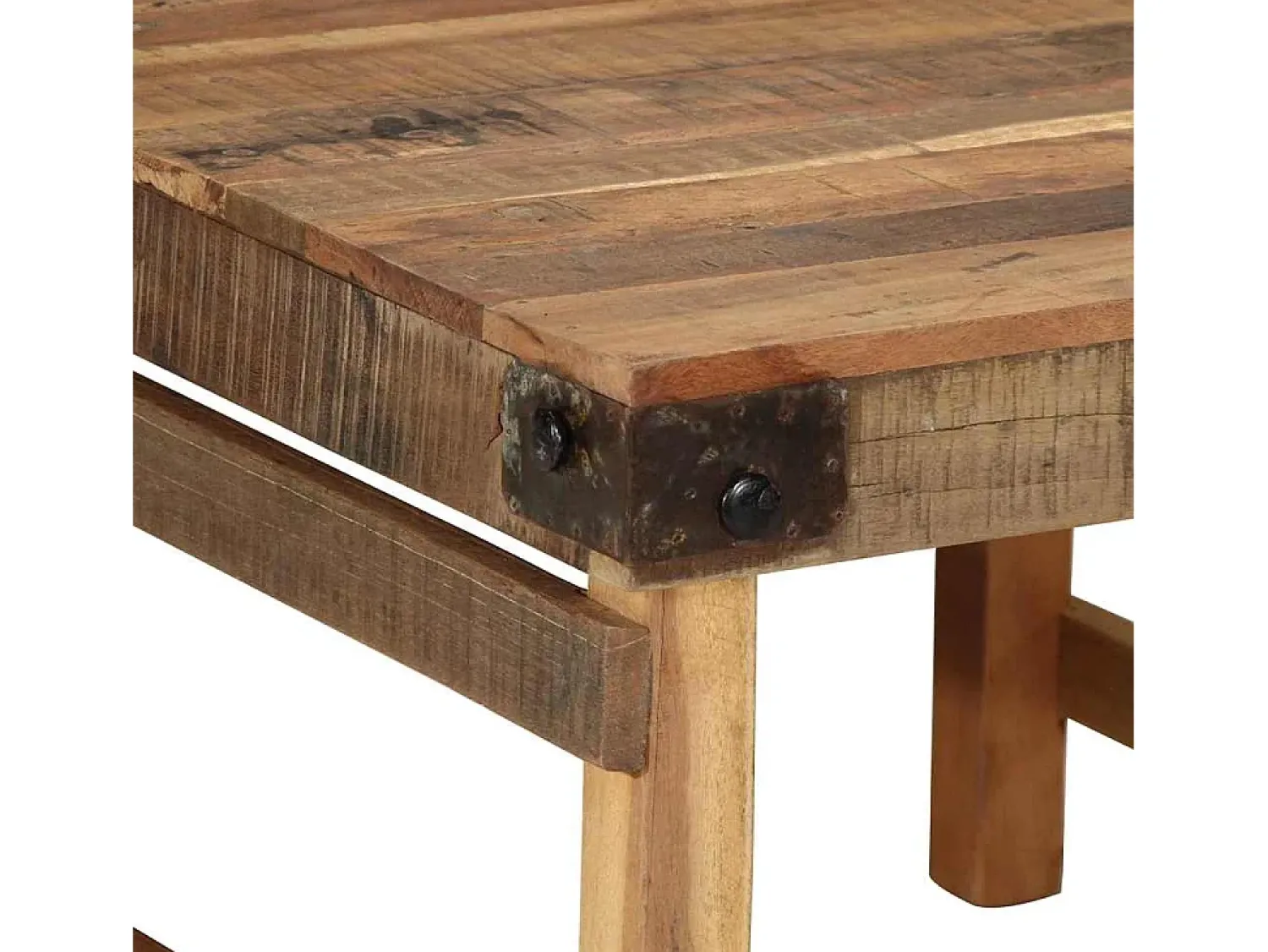 Mesa De Centro| Mesa de centro | Mesa de apoio | Mesa de café 60x55x40 cm Castanho