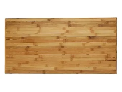 Mesa De Centro| Mesa de centro | Mesa de apoio | Mesa de café 110x55x35 cm bambu Castanho