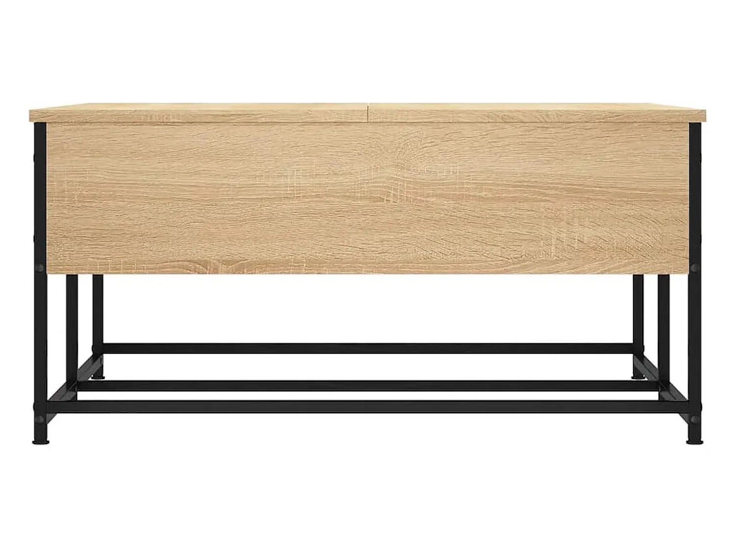 Mesa de centro | Mesa de apoio 80x80x40 cm derivados de madeira carvalho sonoma^ Mesa De Centro