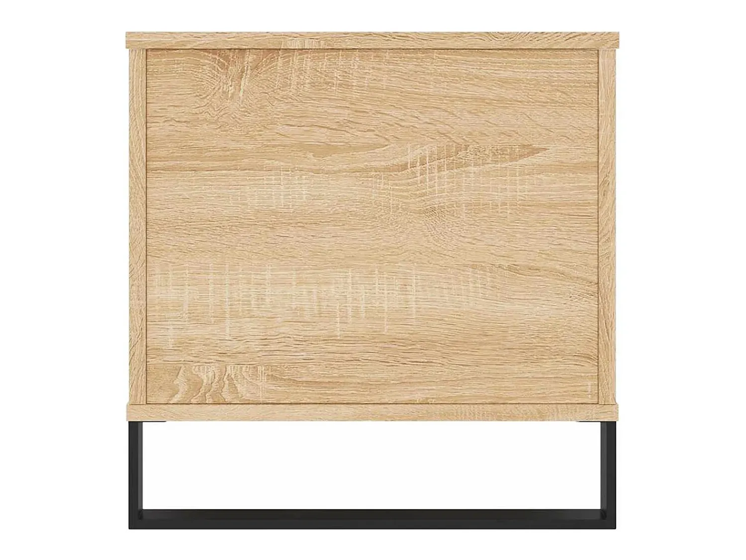 Mesa De Centro* Mesa de centro | Mesa de apoio 90x44.5x45 cm derivados madeira carvalho sonoma Castanho