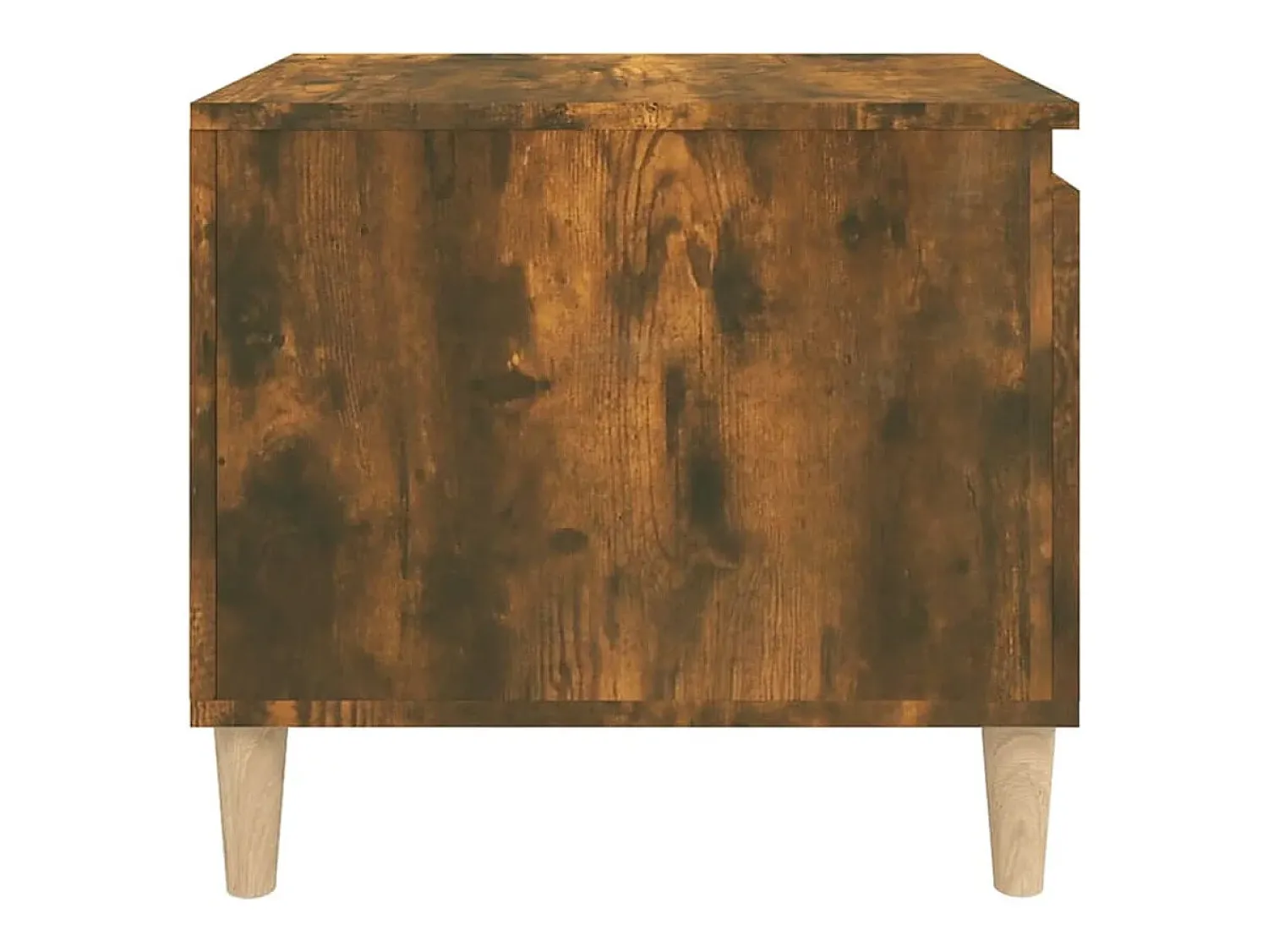 Mesa De Centro* Mesa de centro | Mesa de apoio 100x50x45 cm derivados madeira carvalho fumado Castanho