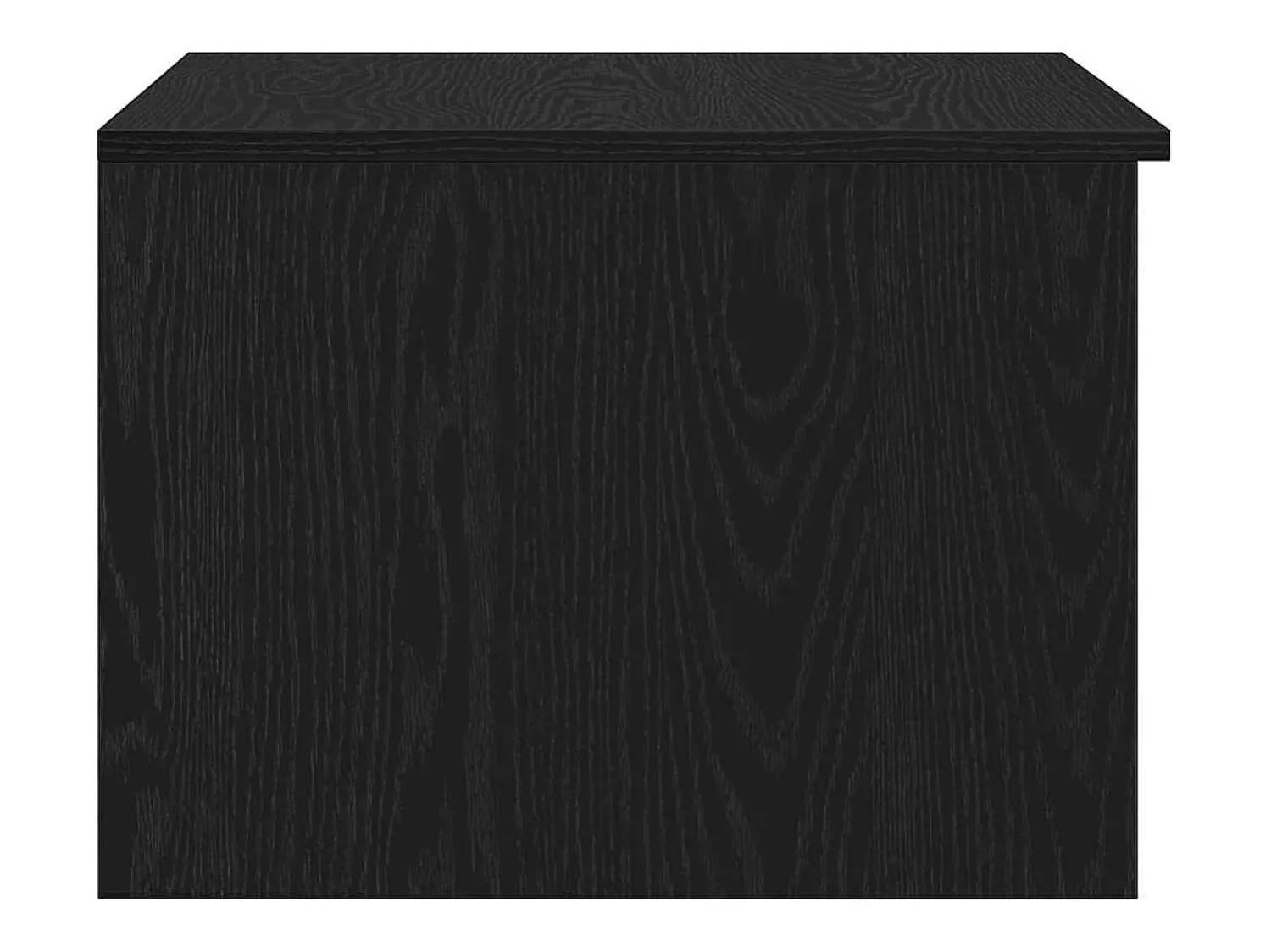 Mesa De Centro| Mesa de centro | Mesa de apoio with Drawer Carvalho 50x50x36 cm Preto