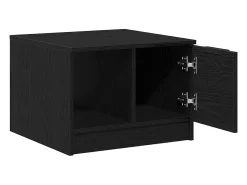 Mesa De Centro| Mesa de centro | Mesa de apoio with Drawer Carvalho 50x50x36 cm Preto