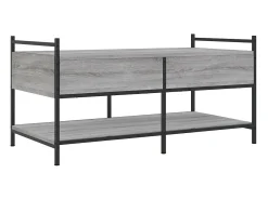 Mesa de centro | Mesa de apoio 99x50x50 cm derivados de madeira sonoma^ Mesa De Centro