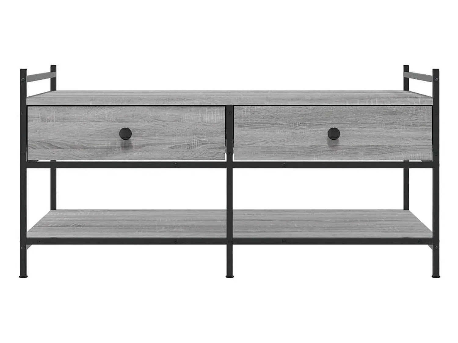 Mesa de centro | Mesa de apoio 99x50x50 cm derivados de madeira sonoma^ Mesa De Centro