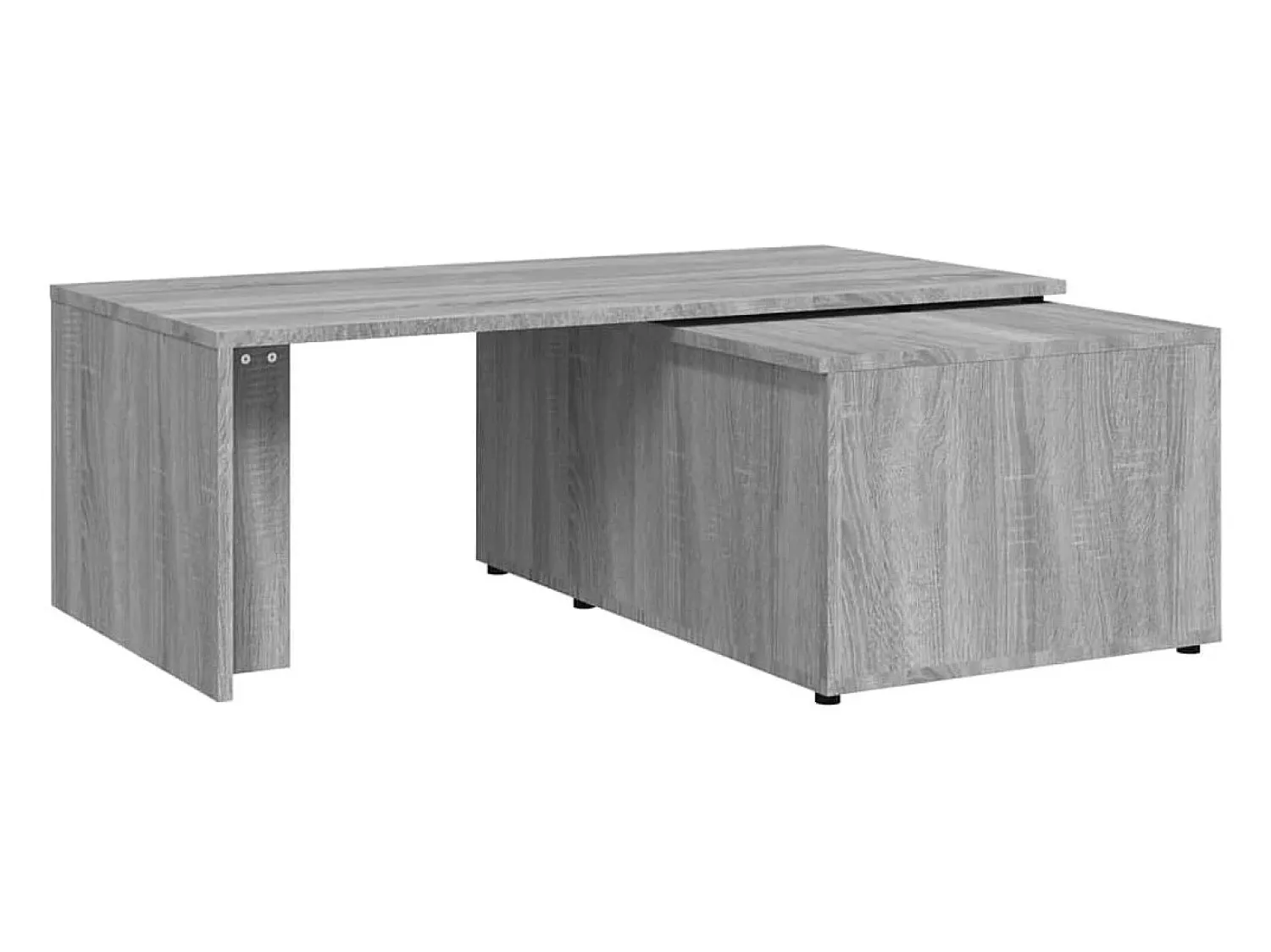Discount Mesa de centro | Mesa de apoio 150x50x35 cm derivados de madeira cinza sonoma Cinzento