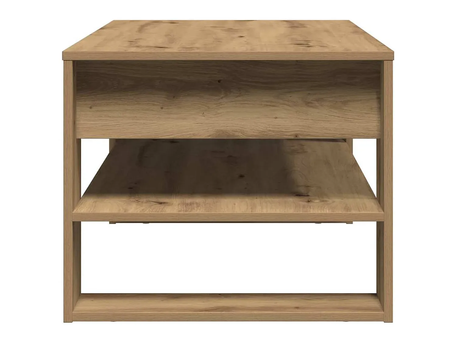 Mesa de centro | Mesa de apoio carvalho artisiano 102x55x45 cm^ Mesa De Centro