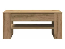 Mesa de centro | Mesa de apoio carvalho artisiano 102x55x45 cm^ Mesa De Centro